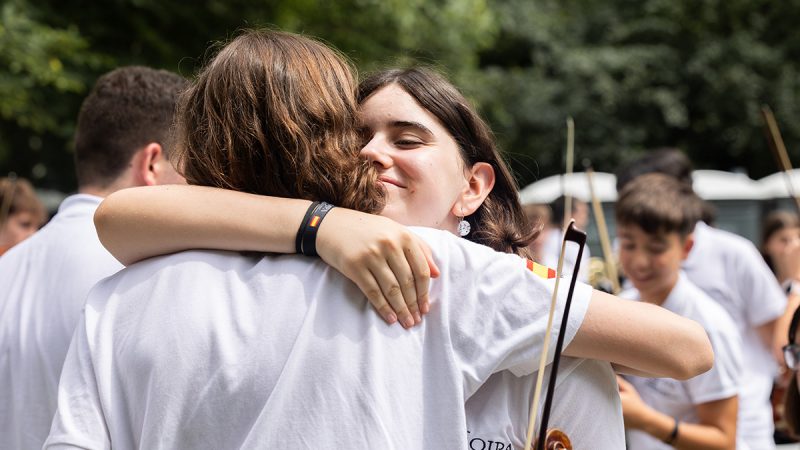 Abrazo final